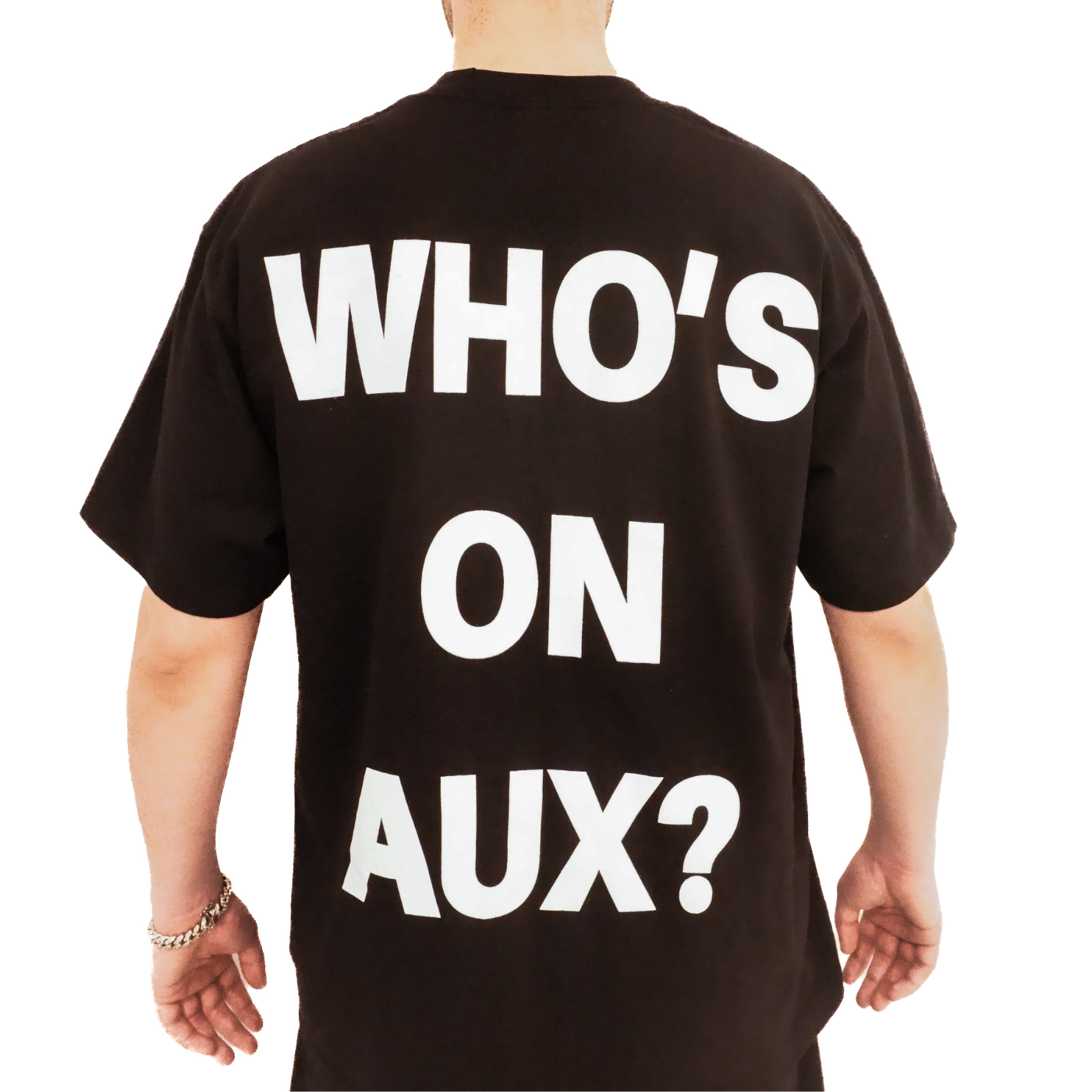 "NOTHING IS RIGHT..." SLOGAN OVERSIZED T-SHIRT